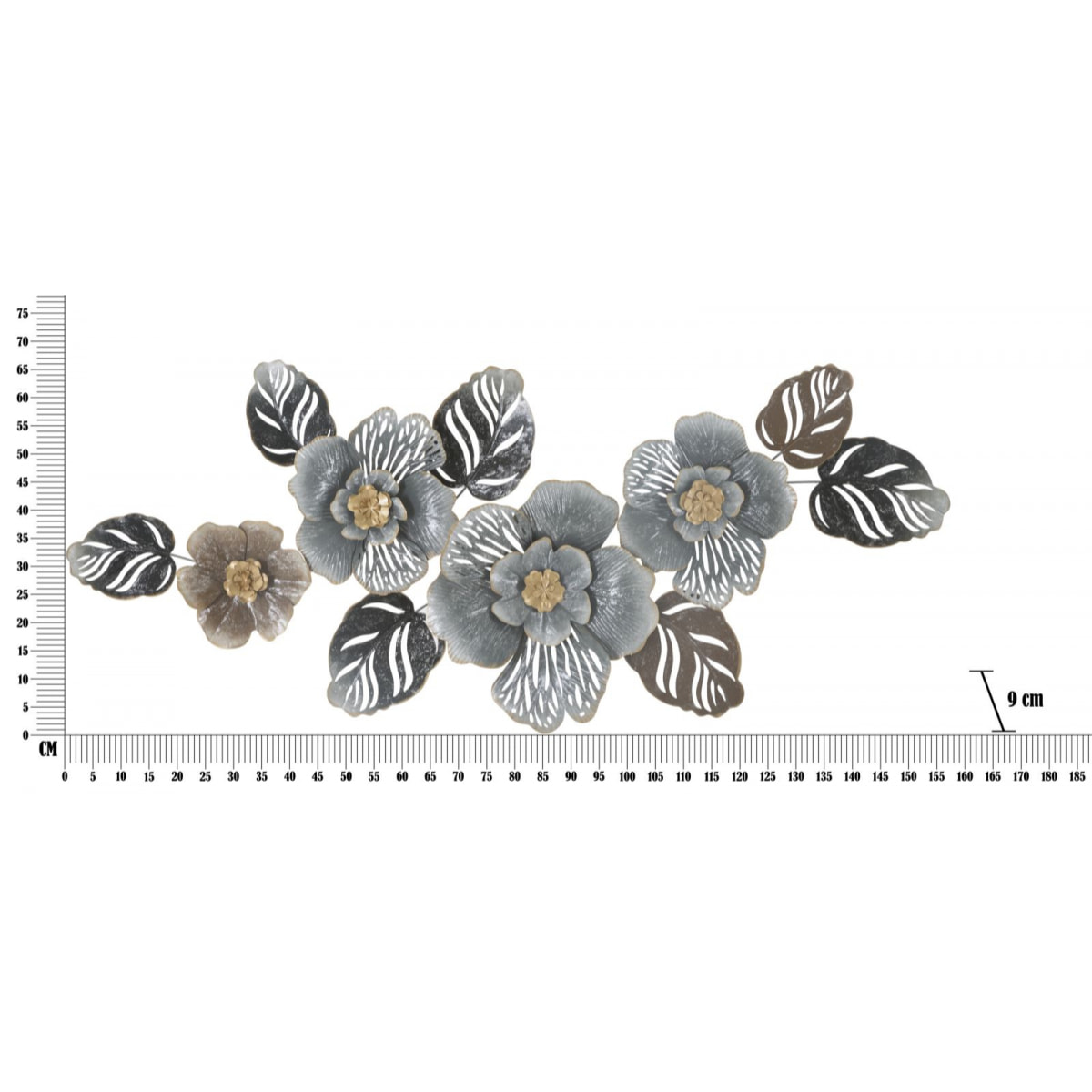 PANNELLO IN FERRO GREYS -A- CM 157,5X9X66,5