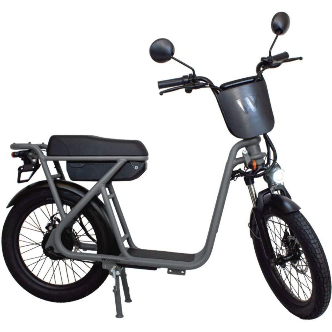 Draisienne électrique WISPEED WIMOB Plus Gris - Homologué