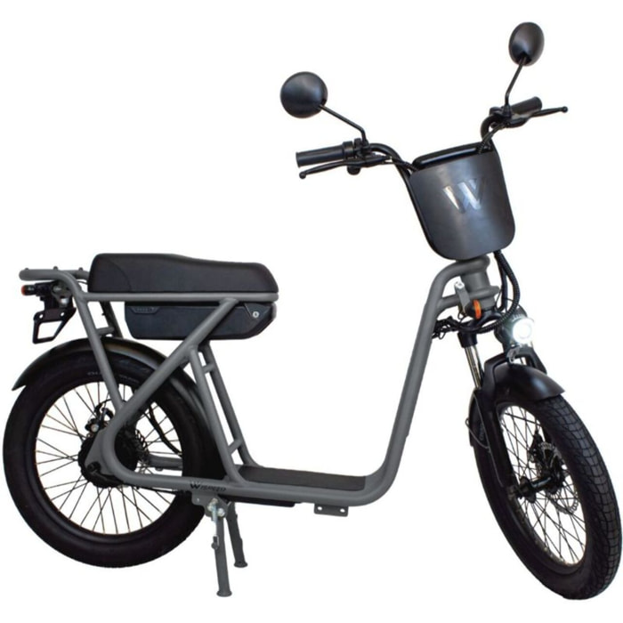 Draisienne électrique WISPEED WIMOB Plus Gris - Homologué