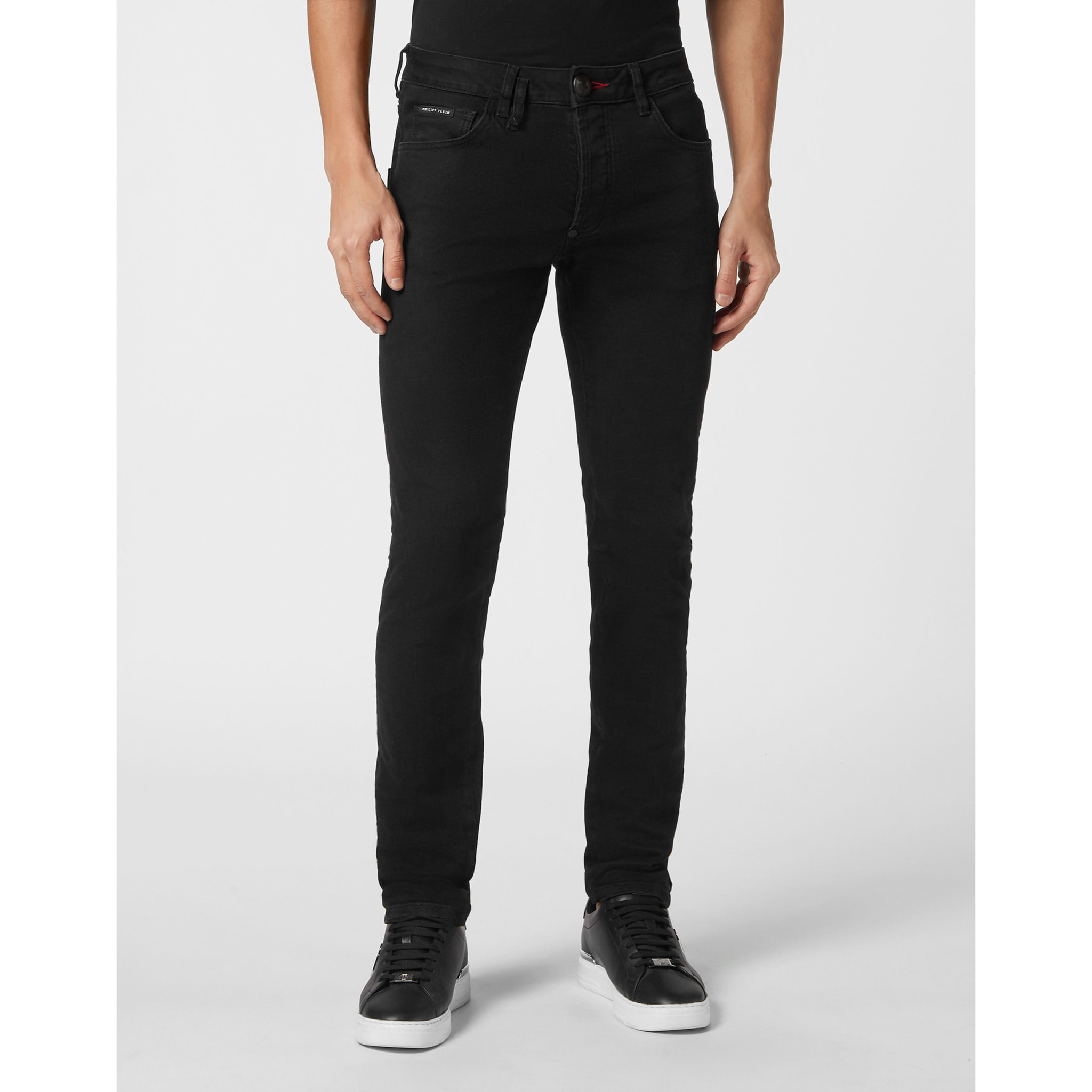 PHILIPP PLEIN Vaqueros de corte recto LION