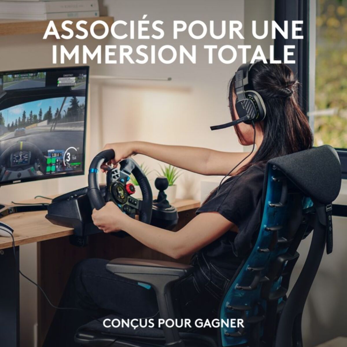 Volant + Pédalier LOGITECH VOLANT G29 + CASQUE ASTRO A10