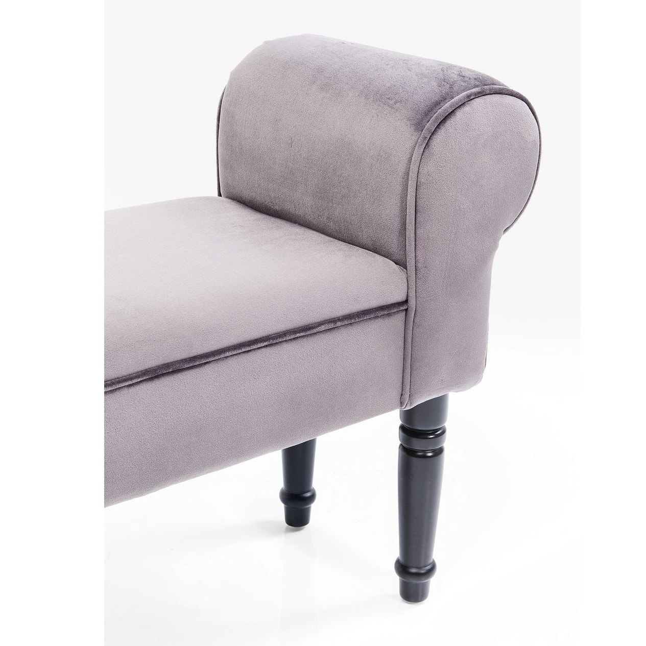 Banc Wing velours gris Kare Design