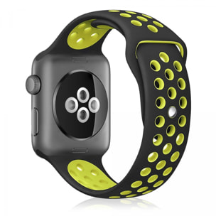 Correa deportiva de silicona Compatible con Apple Watch de: 38/40/41mm Talla S/M