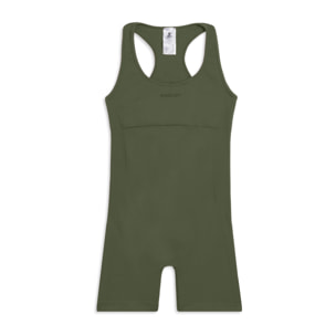 Tuta Jumpsuit Seamless Short con cut-out sulla schiena