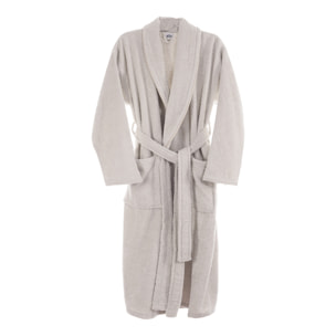 Albornoz l/xl 360 gr/m2 100% algodón beige