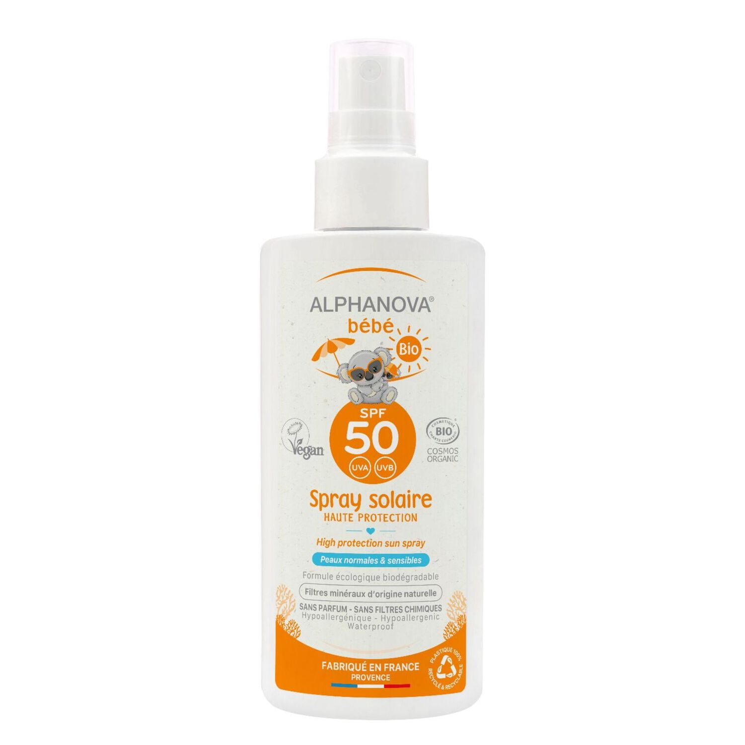 Bébé Sun SPF50  - Crème Solaire Bébé 125 ml