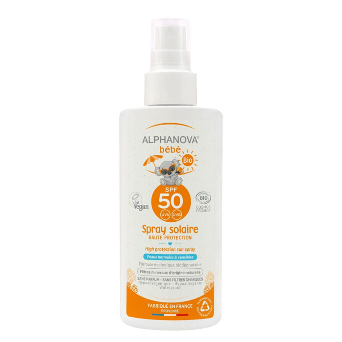 Bébé Sun SPF50  - Crème Solaire Bébé 125 ml
