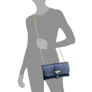 Borsa a tracolla da donna Amaseno. Vera pelle Dollaro.