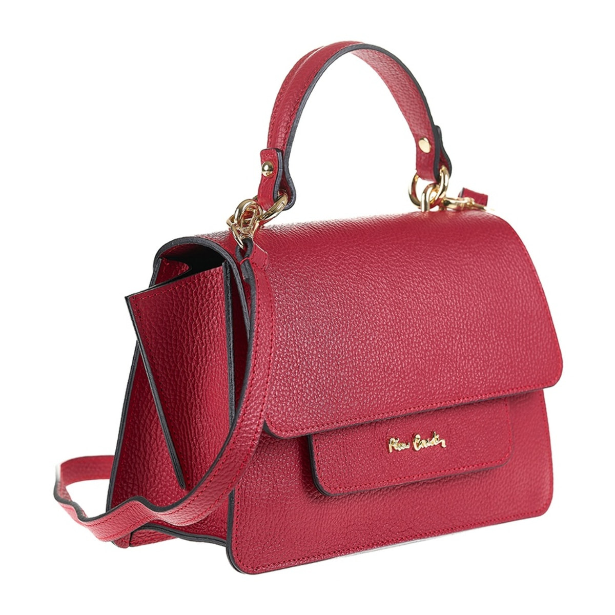 Borsa a mano da donna Made in Italy - Modello Elora Nova - 100% pelle - 23.5 x 15.0 x 10.0 cm