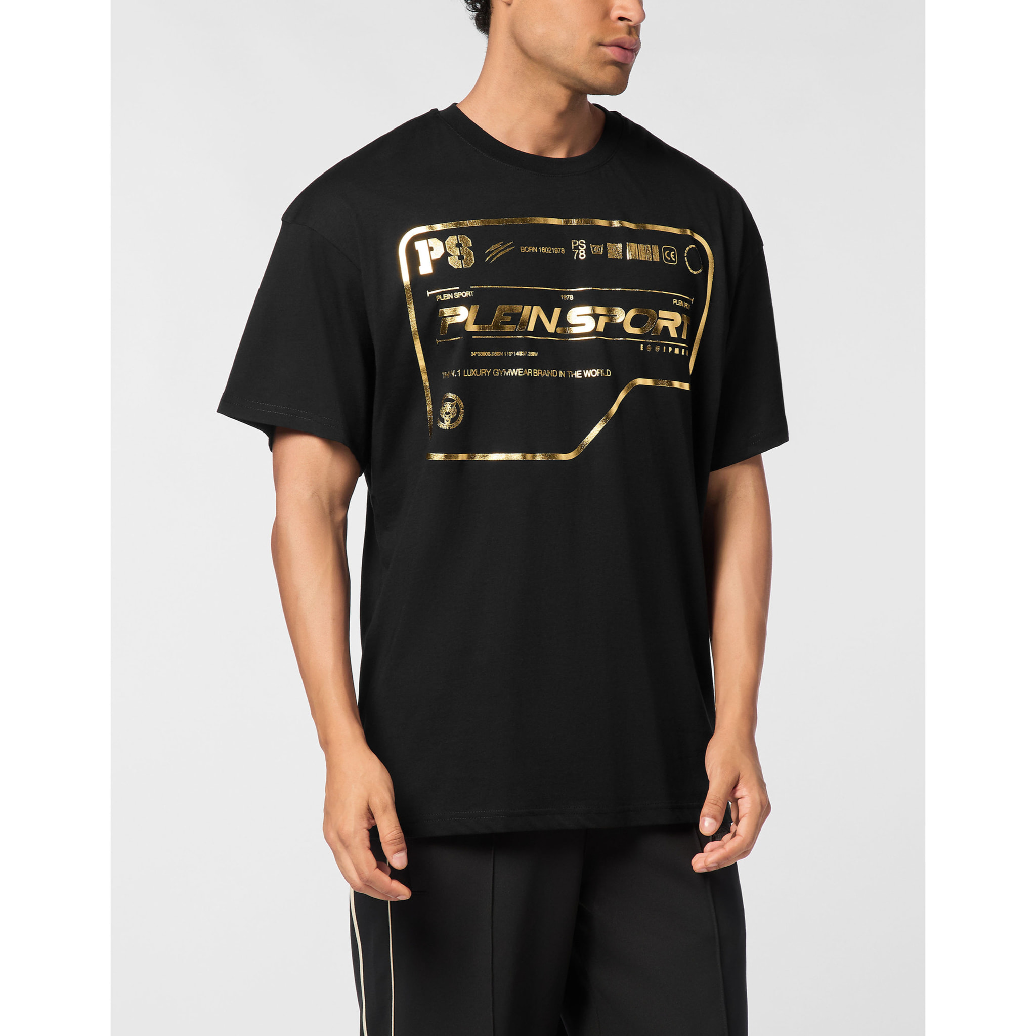 PLEIN SPORT Camiseta Cuello Redondo Ss