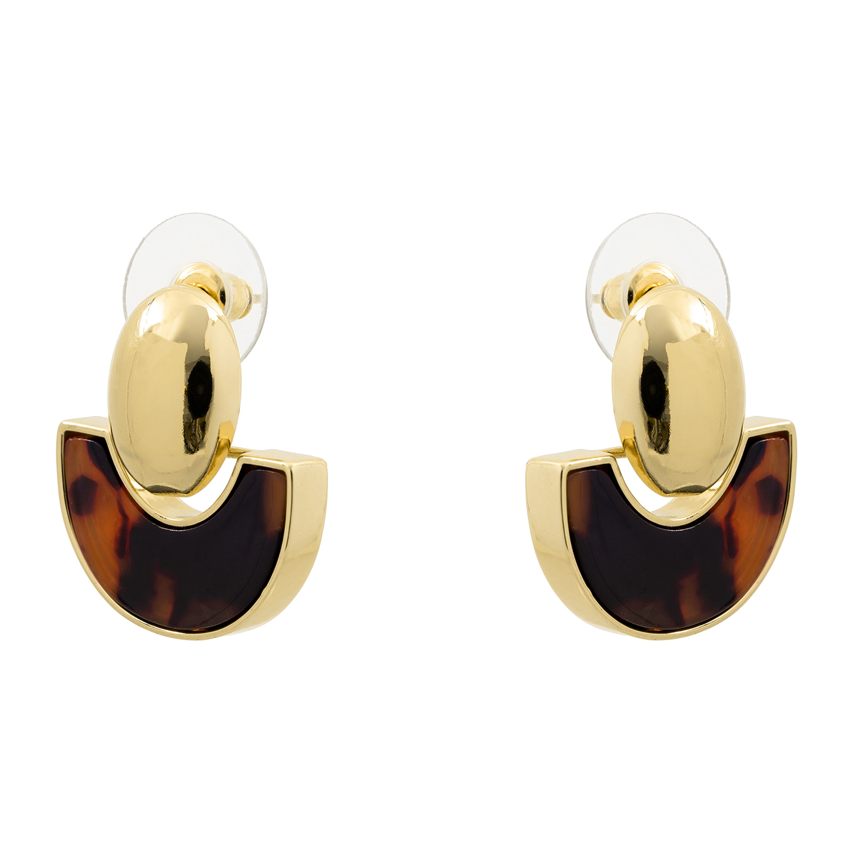 Pendientes Doomdur acabado oro amarillo 18k