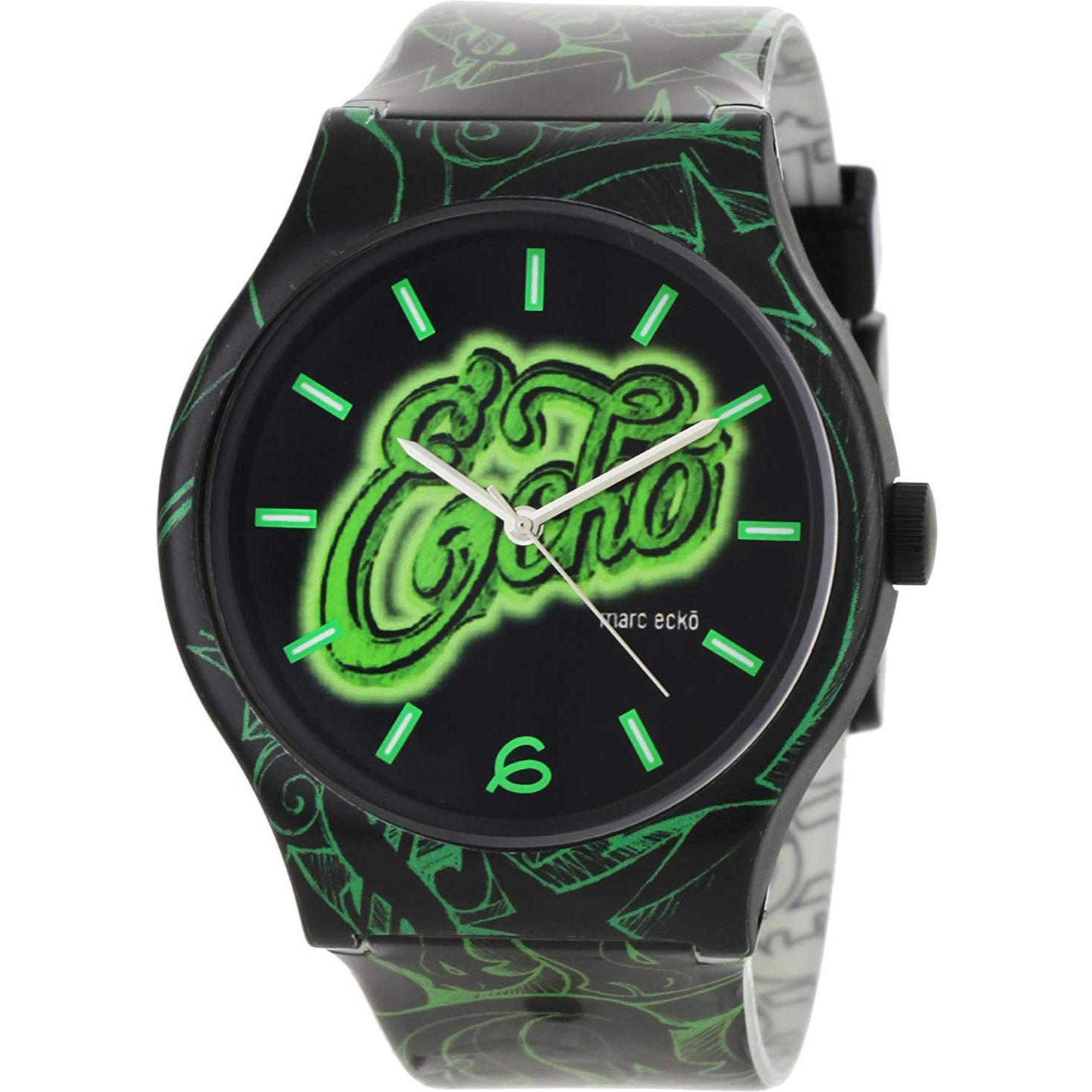 Reloj Marc Ecko E06507M1 Unisex Analogico Cuarzo con Correa de Plastico