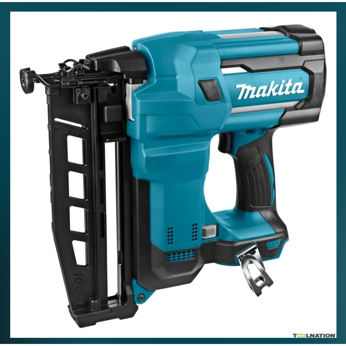 Cloueur sans fil 18V LXT 16 Ga 25 - 64 mm - MAKITA - avec 2 batteries 18v 5.0Ah - chargeur - MakPac - DBN600RTJ