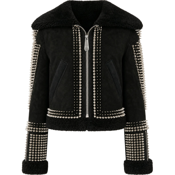 PHILIPP PLEIN Chaqueta de cuero