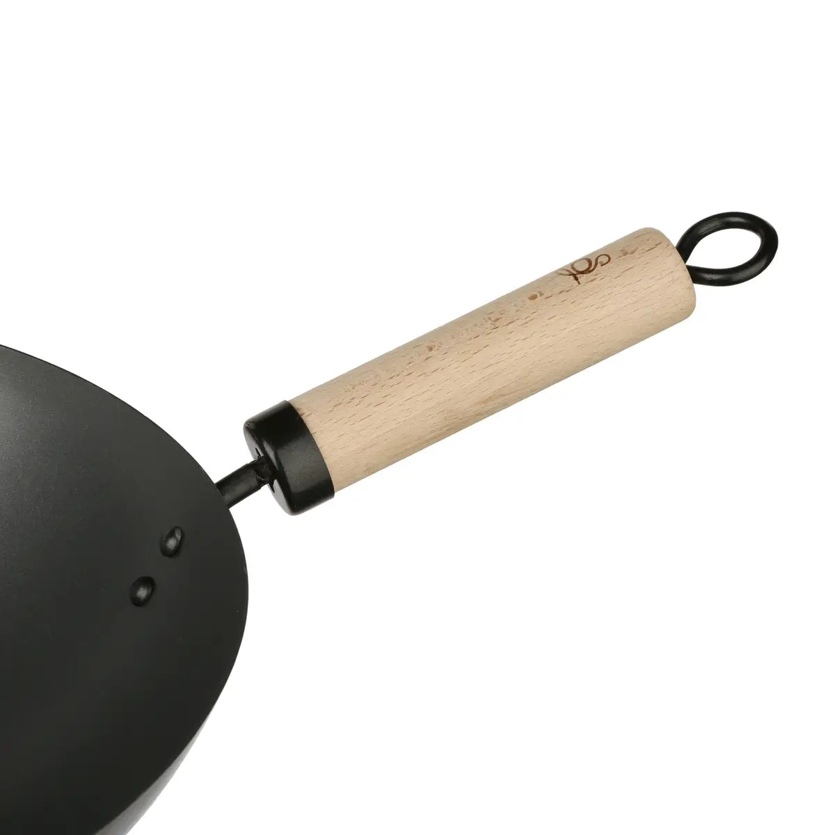 Wok en acier 35 cm