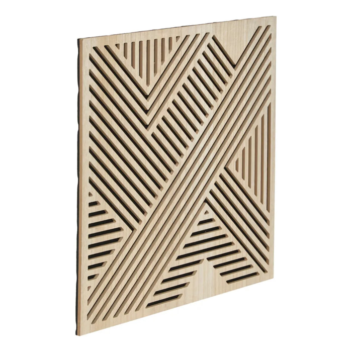 Panneau décoratif mural Eileen 58x58cm croix