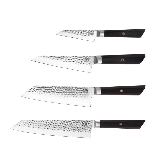 Set complet de couteaux (4 pièces) - Collection Bunka