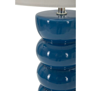 LAMPADA DA TAVOLO TORR BLU CM Ø 25X46