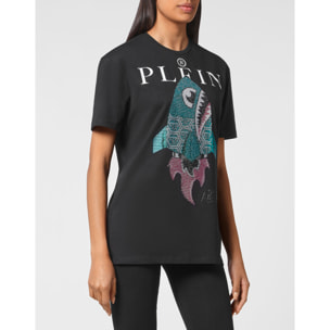 PHILIPP PLEIN T-Shirt Round Neck LIL’ MONSTERS GANG
