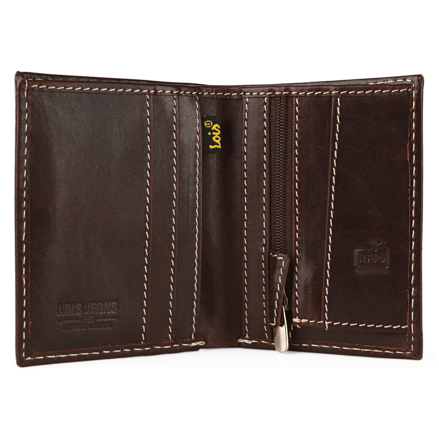 Cartera Hombre Piel Lois Valin Marron