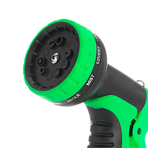 Pistola spruzzatrice con 10 modalità d'uso.