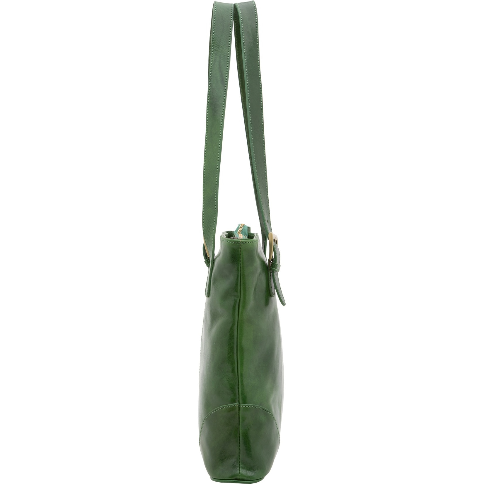 Borsa a spalla da donna - Modello False - 100% pelle - 33.0 x 35.0 x 8.0 cm