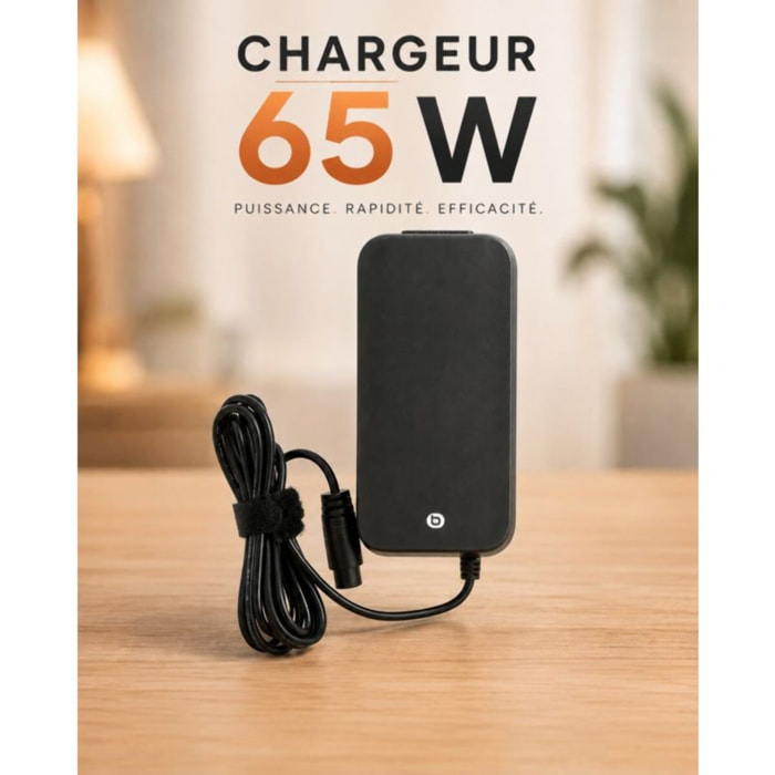 Chargeur ordinateur portable ESSENTIELB PC 65W universel + 9 embouts