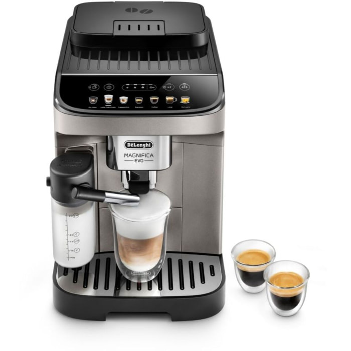 Expresso Broyeur DELONGHI Magnifica Evo FEB2981.TB titanium