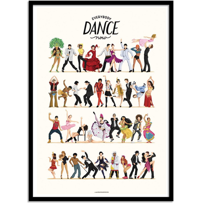 Affiche - Everybody Dance now - Nour Tohme