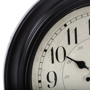 Horloge "Ilan" à moulures D40cm