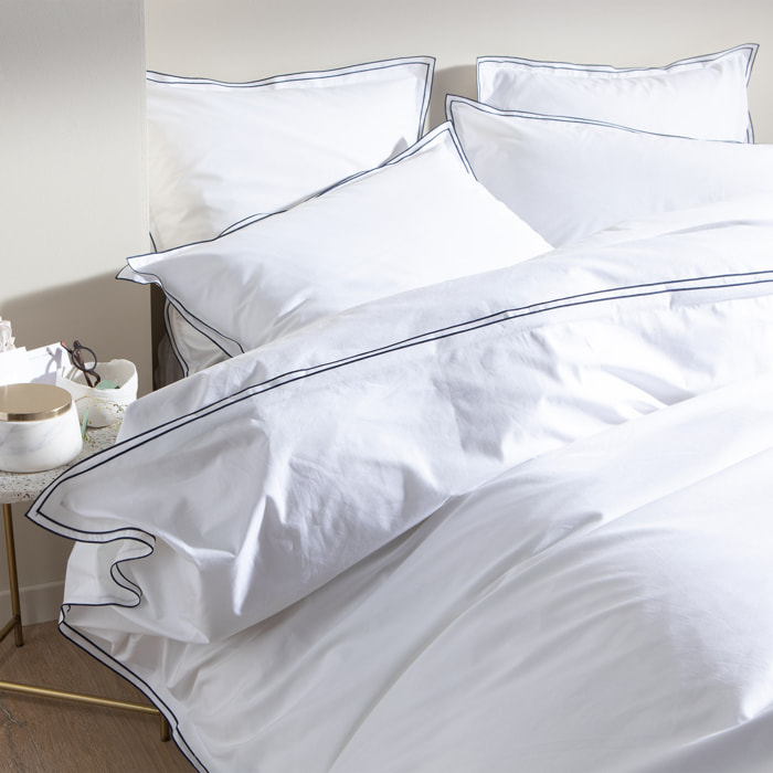 Housse de couette en percale de coton, SIMPLICITÉ CHIC