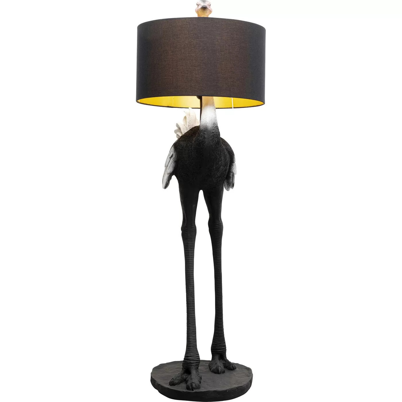 Lampadaire autruche 147cm Kare Design