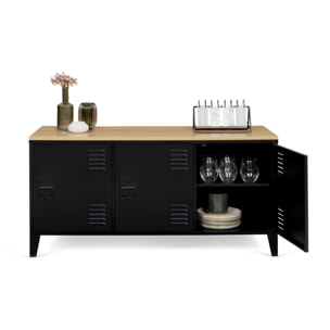 Meuble TV industriel Storen en métal