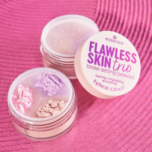 Flawless Skin Trio Loose Setting Powder  - Poudre Libre Matifiante Fixatrice
