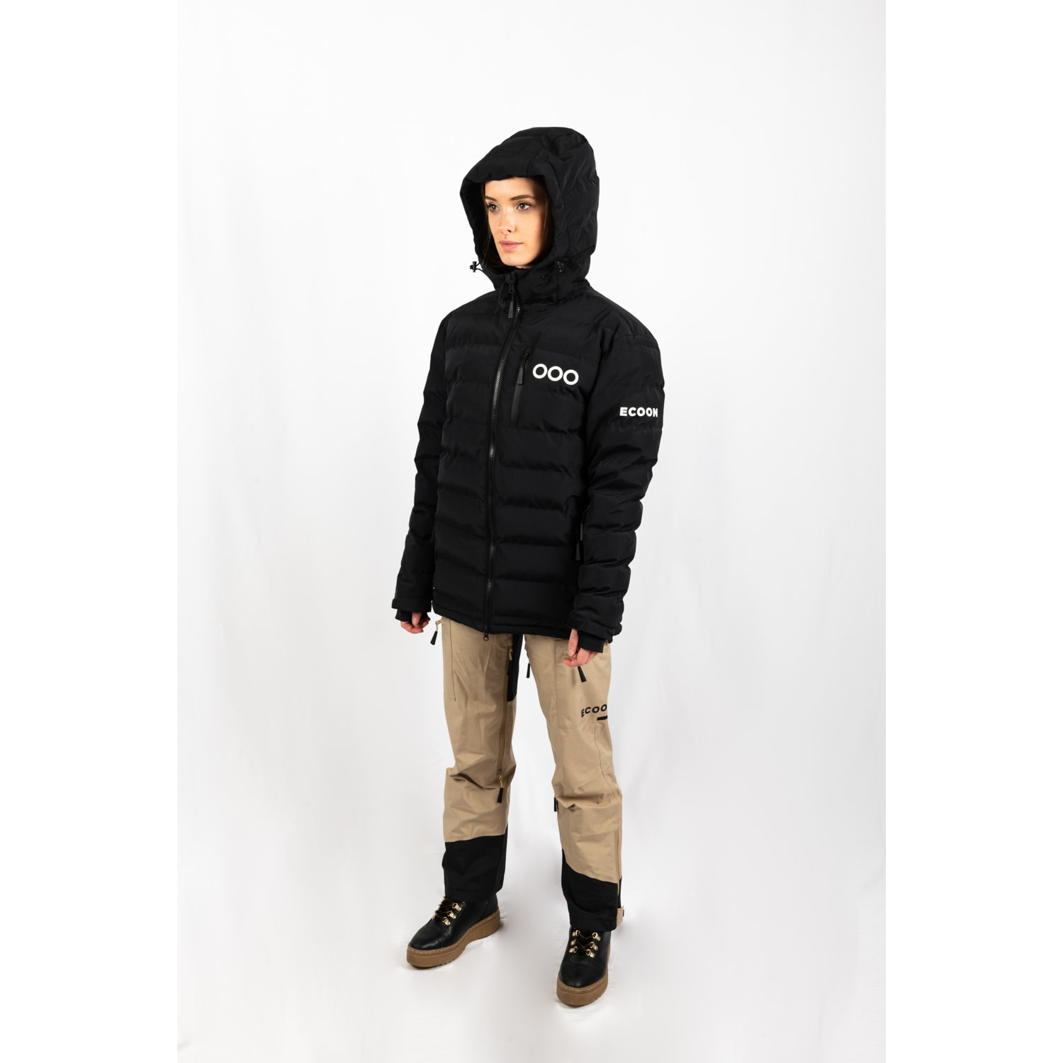 Pantalones ECOExplorer Pants Women marca ECOON - Beige