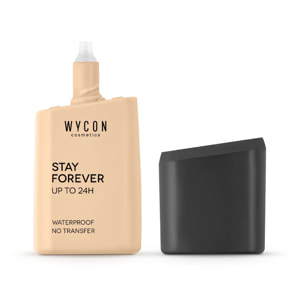 STAY FOREVER Fondotinta waterproof, long lasting 24h e no transfer
