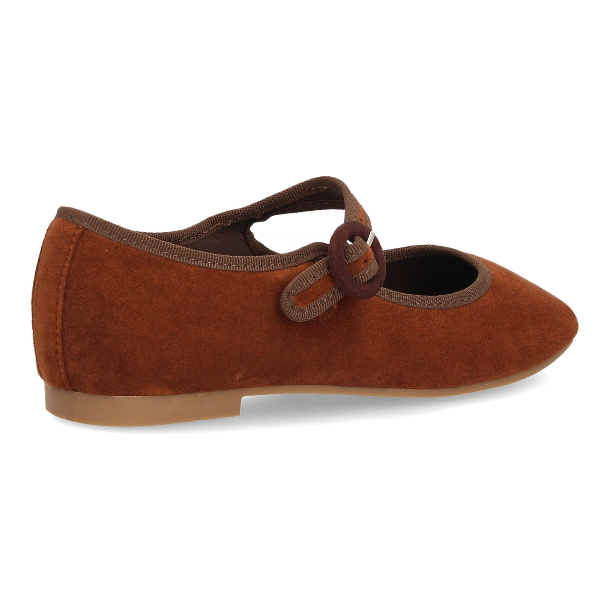 Bailarinas mujer con hebilla circular ajustable