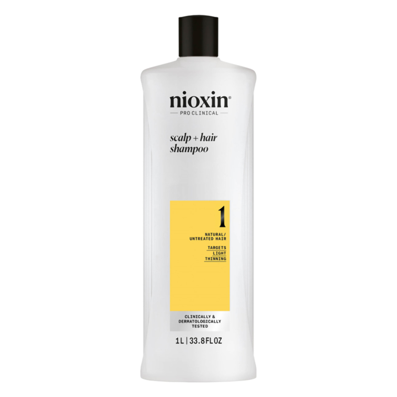 NIOXIN System 1 Shampoo Capelli Naturali Con Assottigliamento Lieve 1000ml