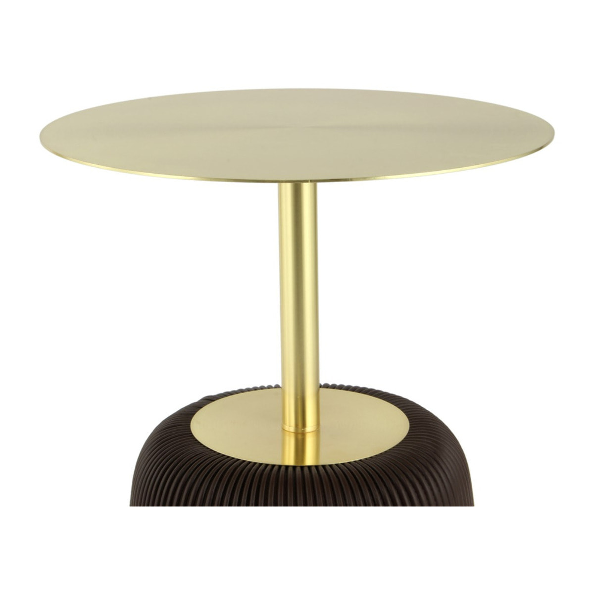 Tavolino da salotto Jokai 300 marrone con base rivestita