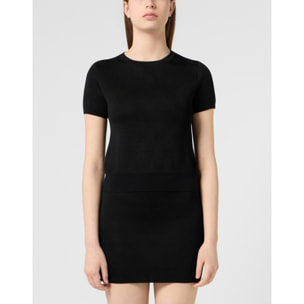 PHILIPP PLEIN Top de punto MONOGRAM