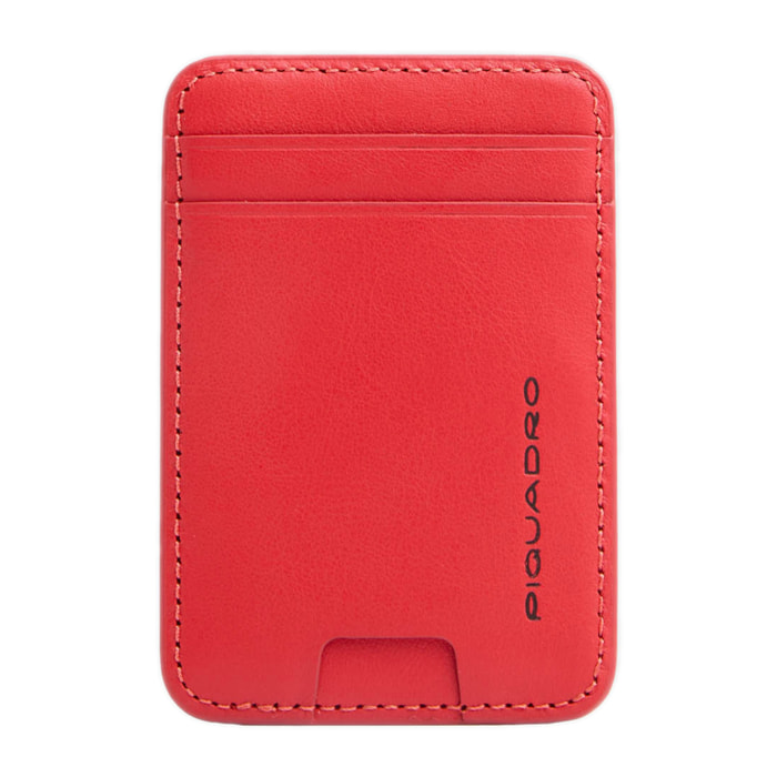 Piquadro Portacarte di credito MagSafe® in pelle
