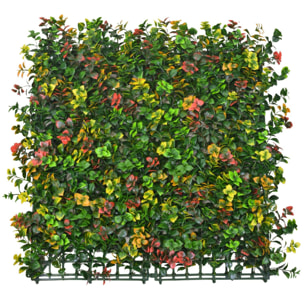 Parete verde verticale Vacchetti multicolore cm50x50