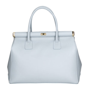 Borsa a mano da Donna Eleonora in Vera Pelle Made in Italy 26x35x16 cm