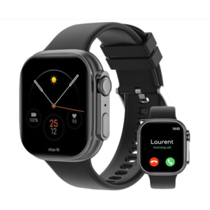 Montre sport ABYX Fit Touch 5 Gris Spacial