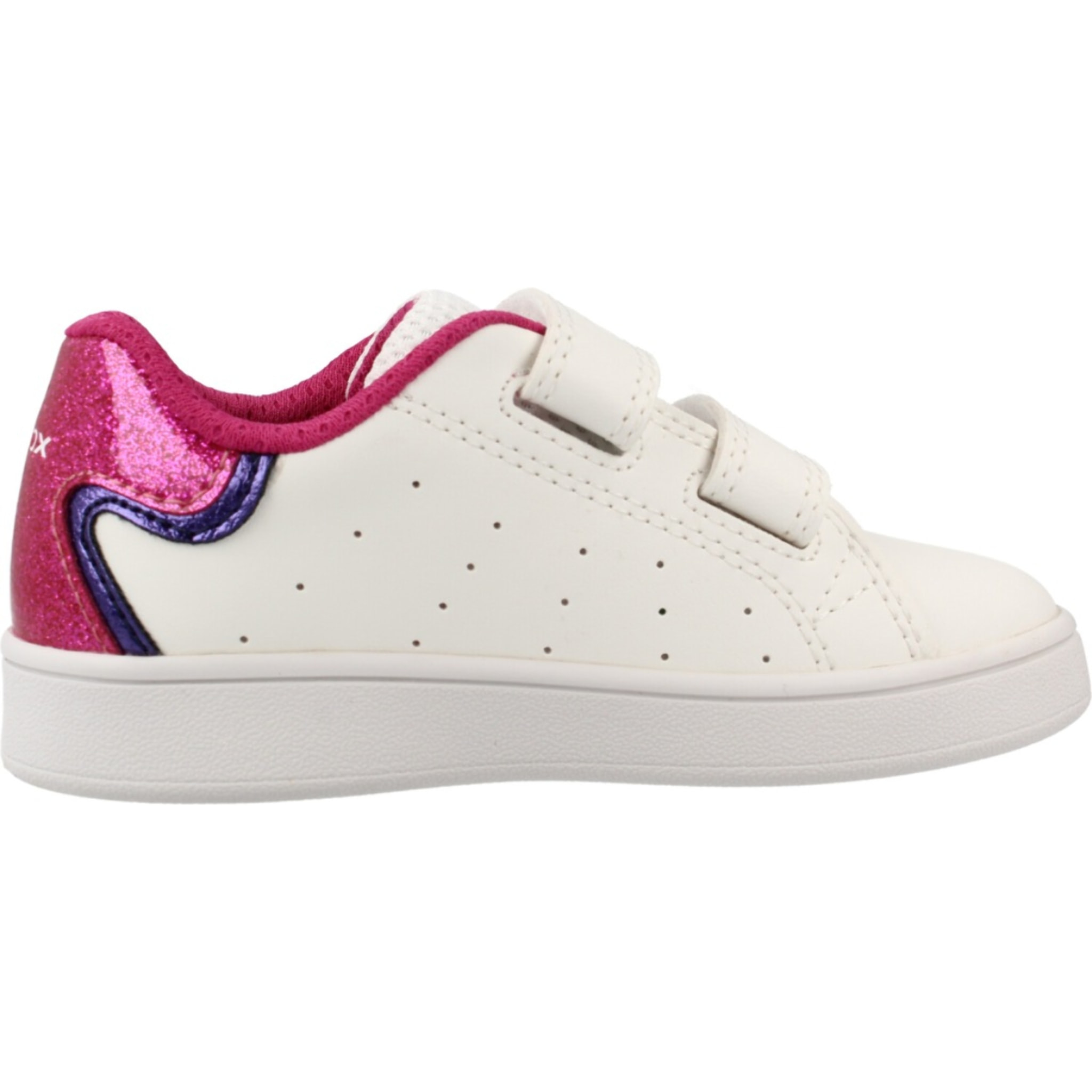 Zapatillas Niña de la marca GEOX  modelo B365MA 0BCKC BLANCO