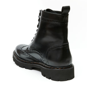 Derby boot British Passport nero