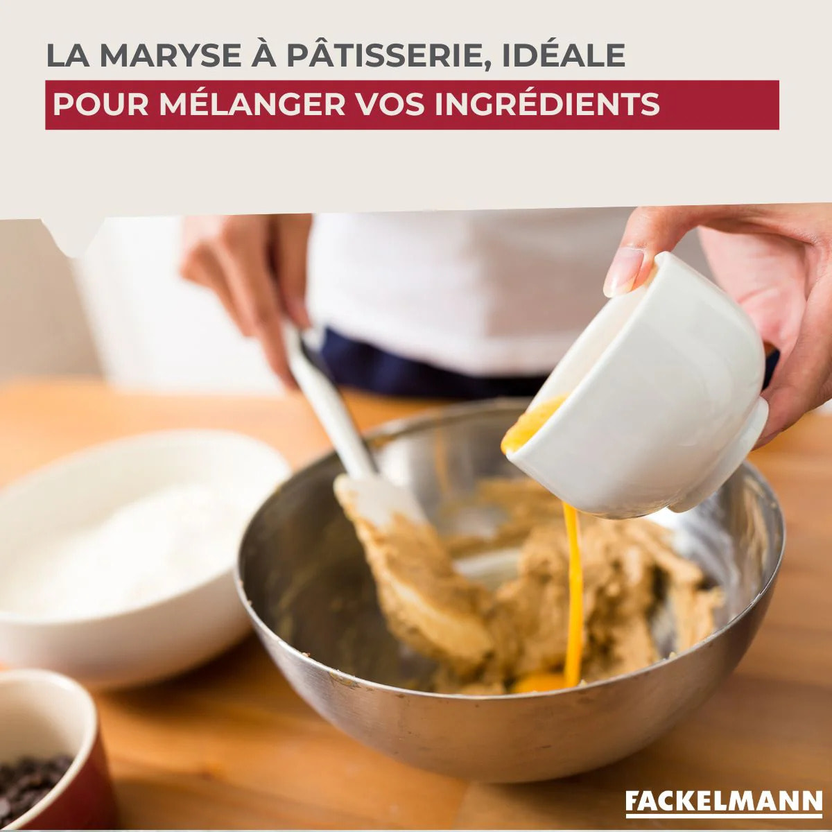 Maryse de pâtisserie et de cuisine manche en résine de 52 cm Fackelmann