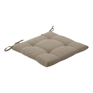 Galette de chaise Korai café 40x40cm