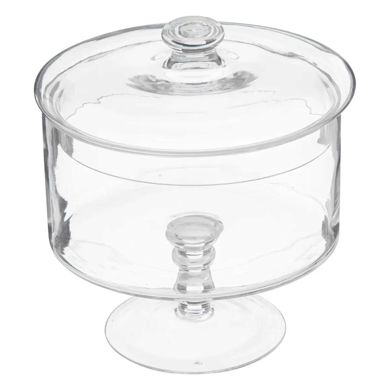 Bonbonnière verre sur pied 1,8L
