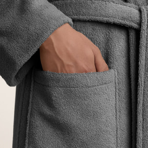 Albornoz - 100% algodón rizo peinado - 420 g/m2